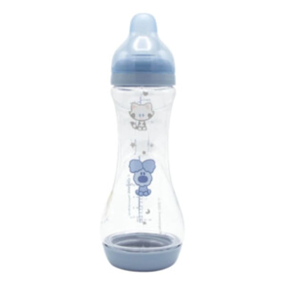 Difrax Handgreepfles Woezel & Pip 240 ml