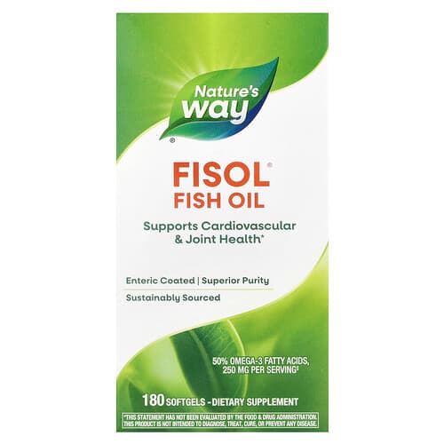 Nature's Way, Fisol® Visolie, 180 Softgels