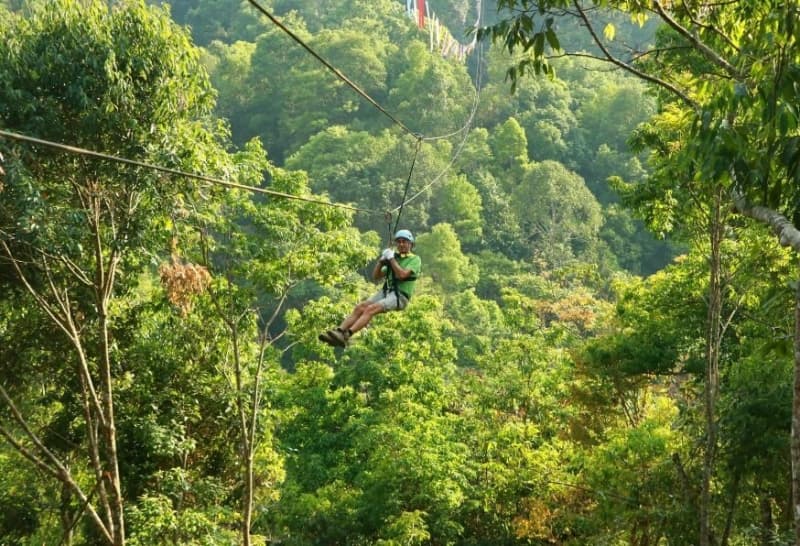 Thailand met Tieners Actief