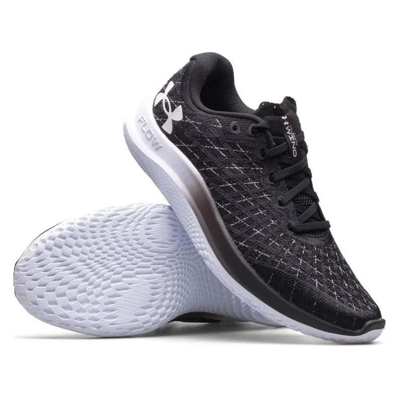 Under Armour, Mannen, Hardloopschoenen, FLOW Velociti Wind 2 (42.5), Zwart
