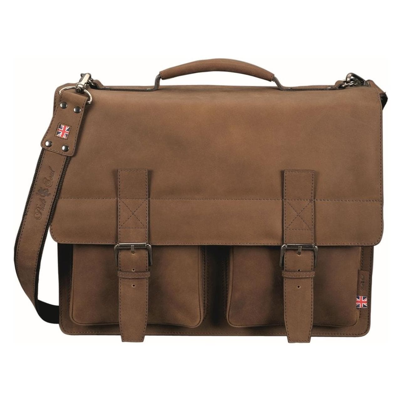 Pridesoul JUSCHA aktetas, Koffer, Bruin