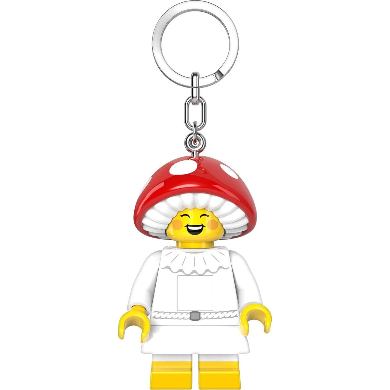 LEGO, Sleutelhanger, Minifigures Schlüsselanhänger mit Leuchtfunktion Pilz-Kobold 8 cm, Veelkleurig