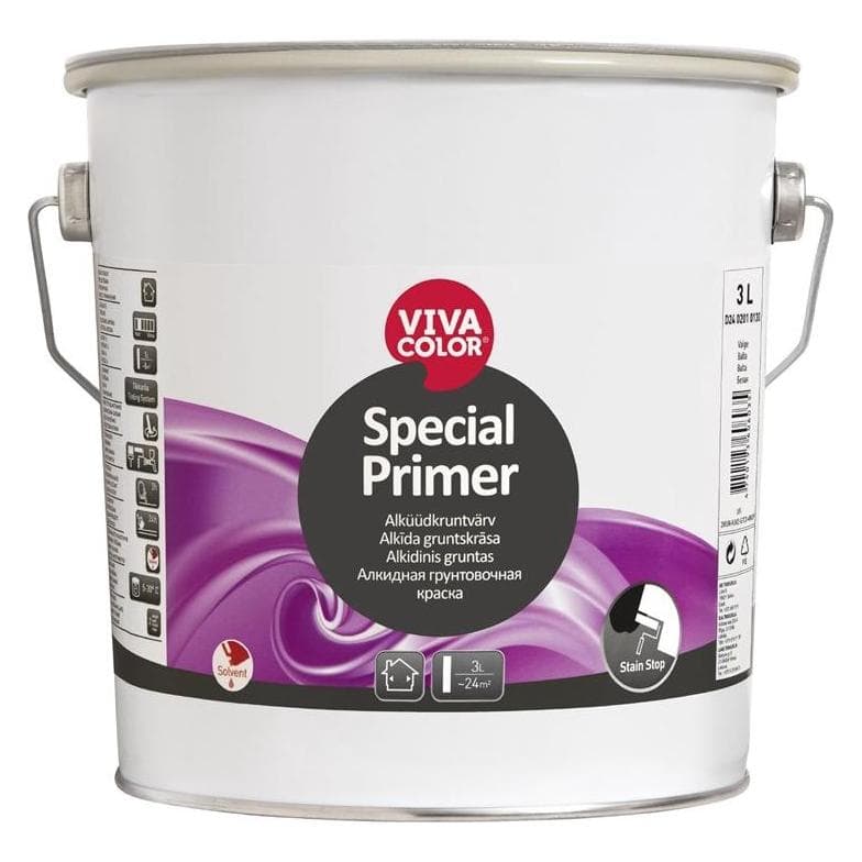 Viva Color, Kleuren + verf voor doe-het-zelvers, Speciale grondverf Ap 3l (3000 ml)
