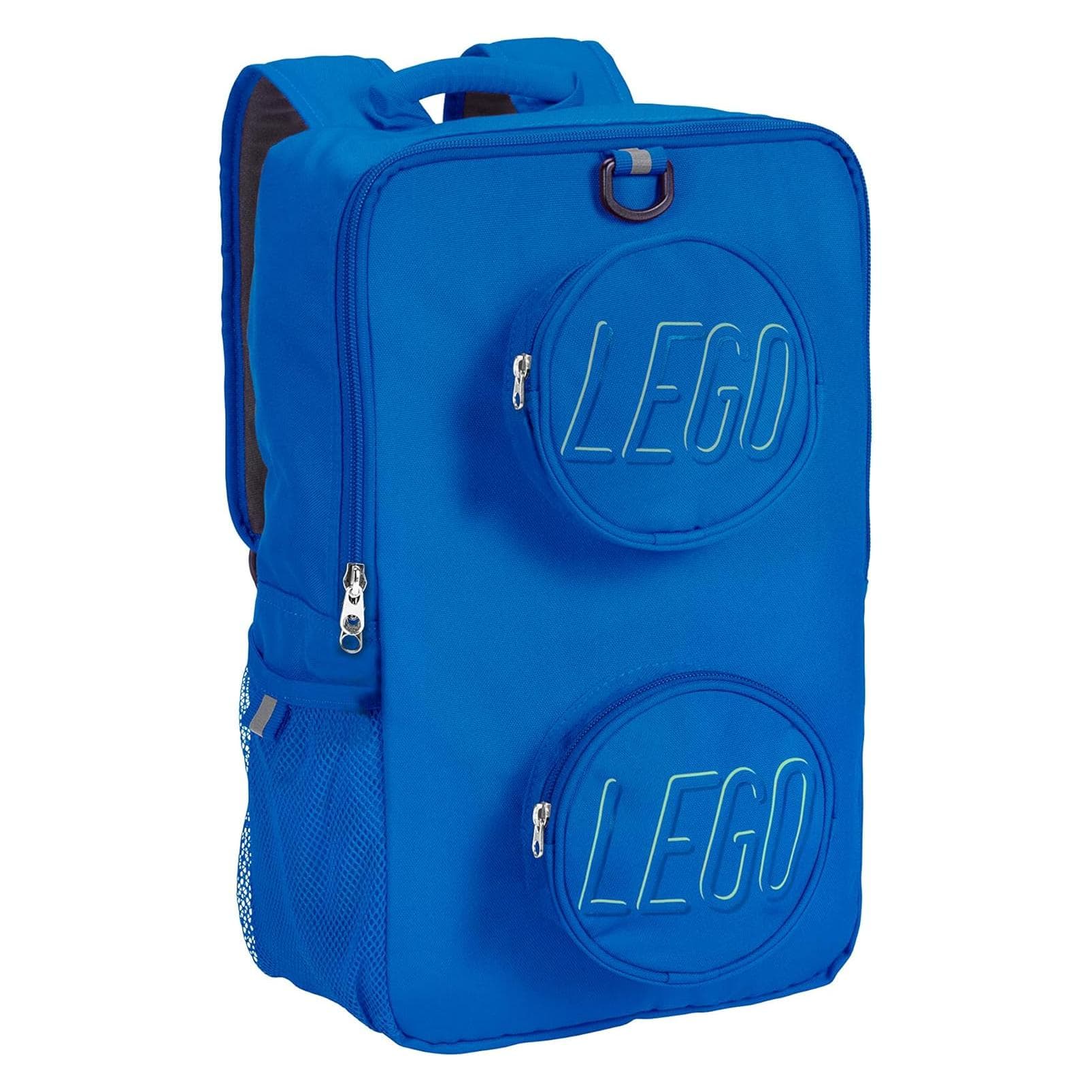 Euromic, Kleutertas, LEGO - BRICK rugzak (15 L) - Blauw (4011090-BP0960-600BI)