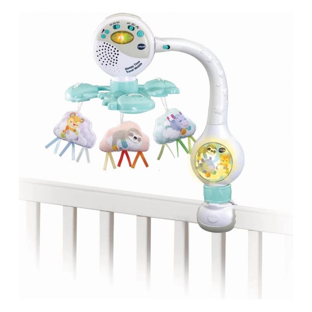VTech, Wiegenmobielen, 513163 Babyschommel met oplichtende melodietjes (Engelse versie) 0+ maanden