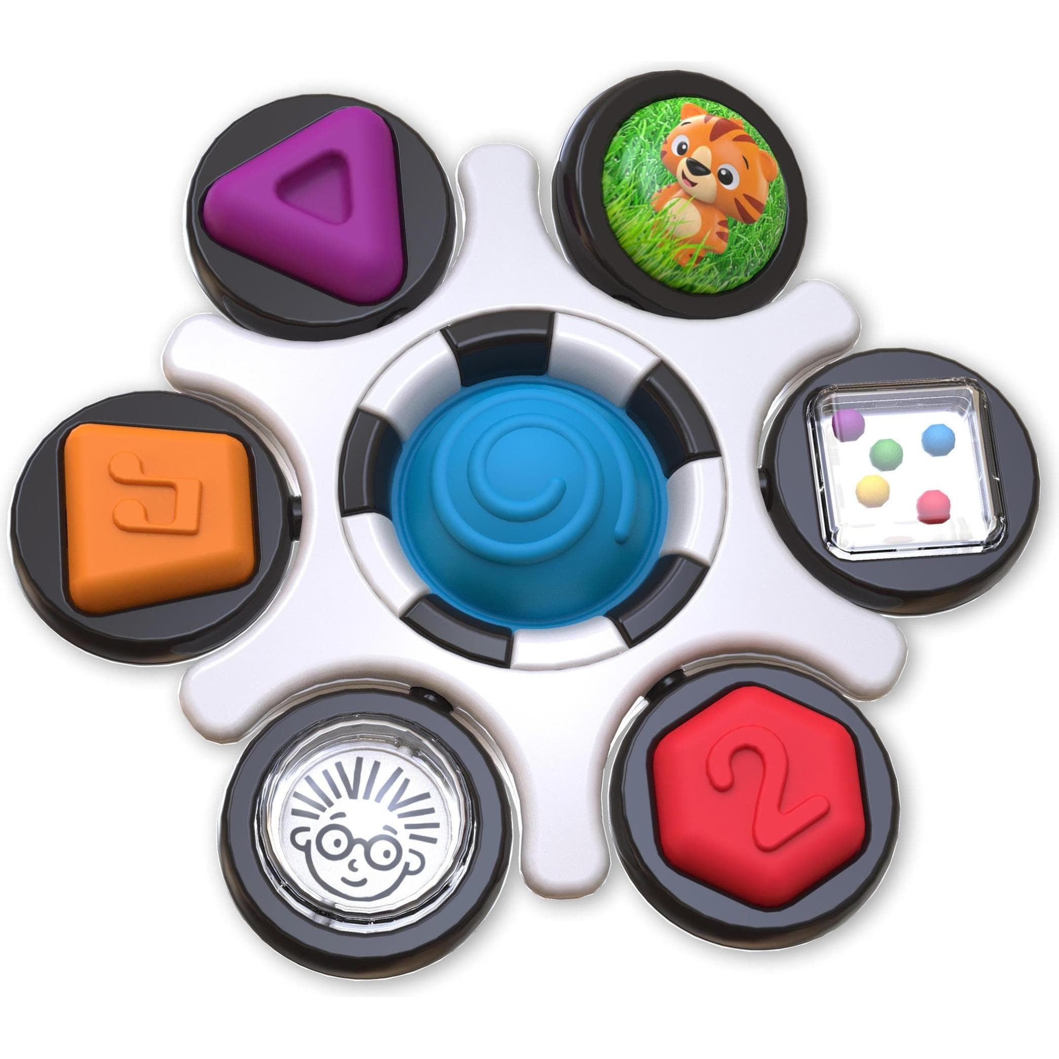 Baby Einstein, Rammelaars voor baby's, Nieuwsgierigheidskoppeling