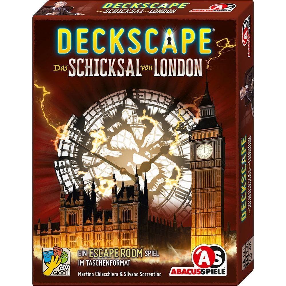 Abacus Deckscape Het lot van Londen (Duits, 1 - 6 Spelers)