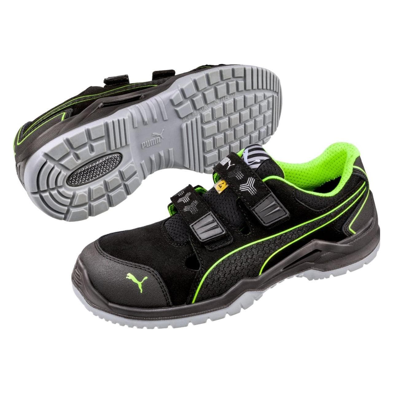 Puma, Werkschoenen, Veiligheidsschoen Neodyme Groen Laag ESD SRC (S1P, 40)