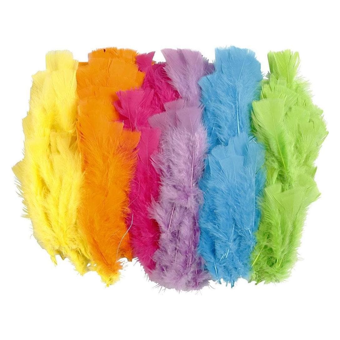 Creativ Company, Natuurlijke materialen, Doe-het-zelf pakket - Veren 11-17 cm. (51846)