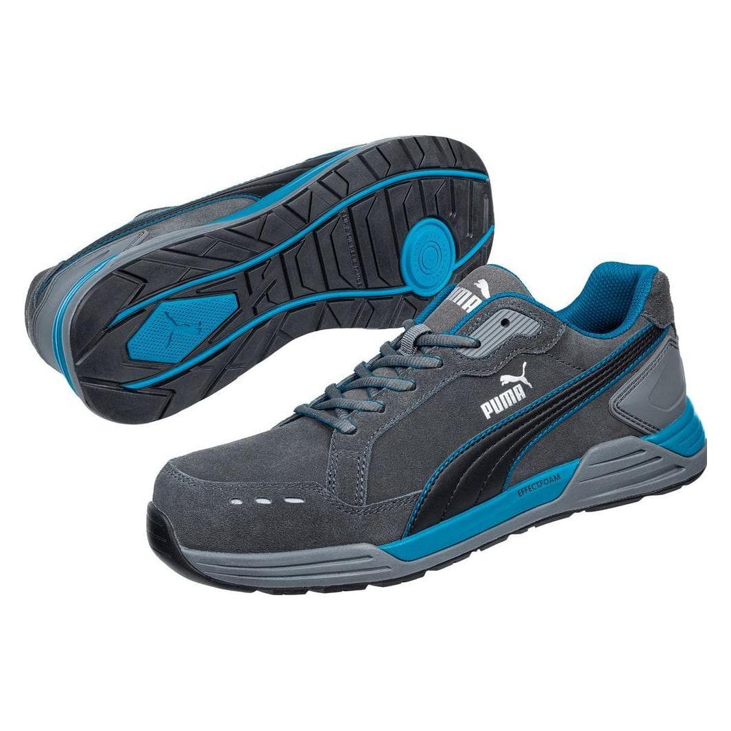 Puma, Werkschoenen, Airtwist Grey Low lage veiligheidsschoen S3 (S3, 42)