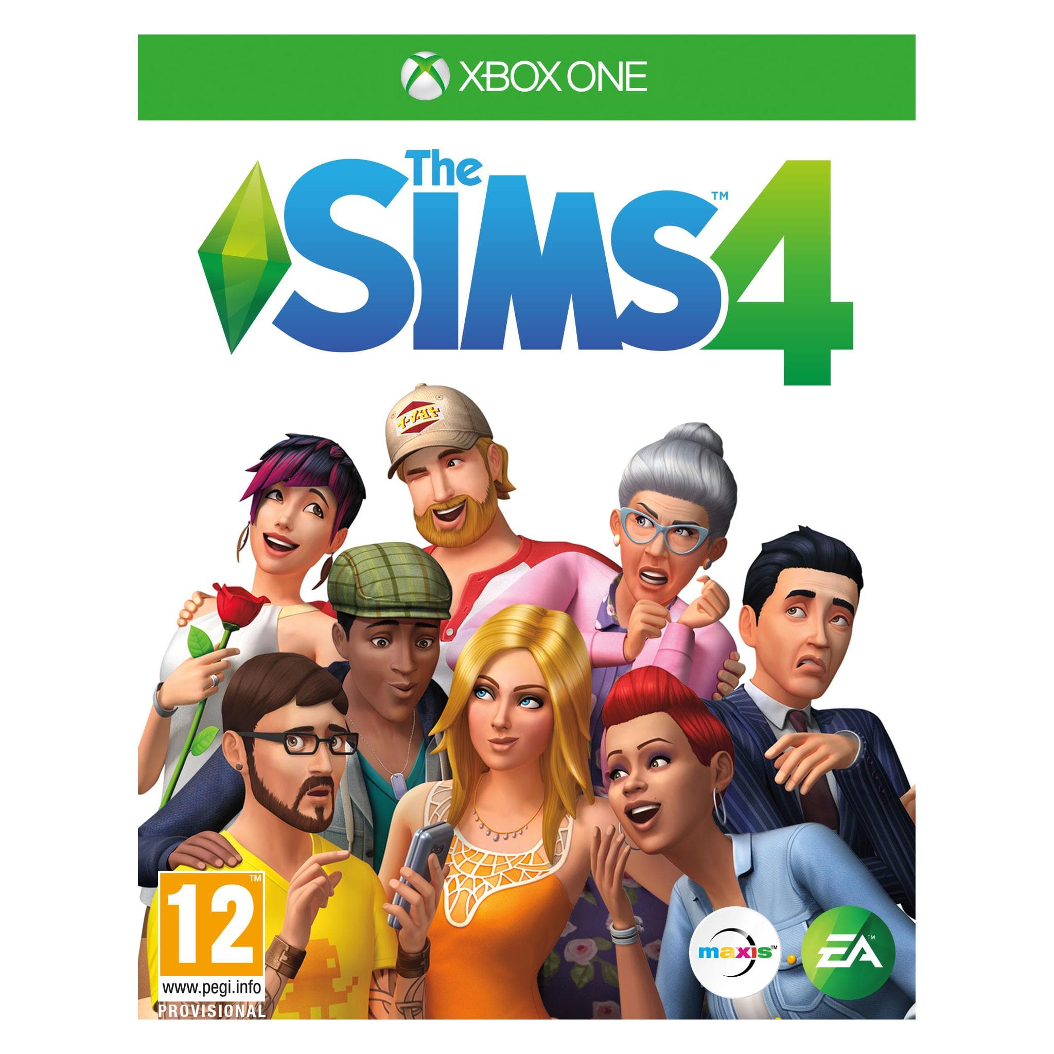 Microsoft, De Sims 4, Xbox One Standaard Engels, Italiaans
