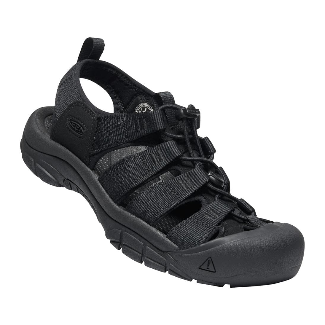 Keen, Mannen, Sandalen, M Newport H2, Zwart, (42)