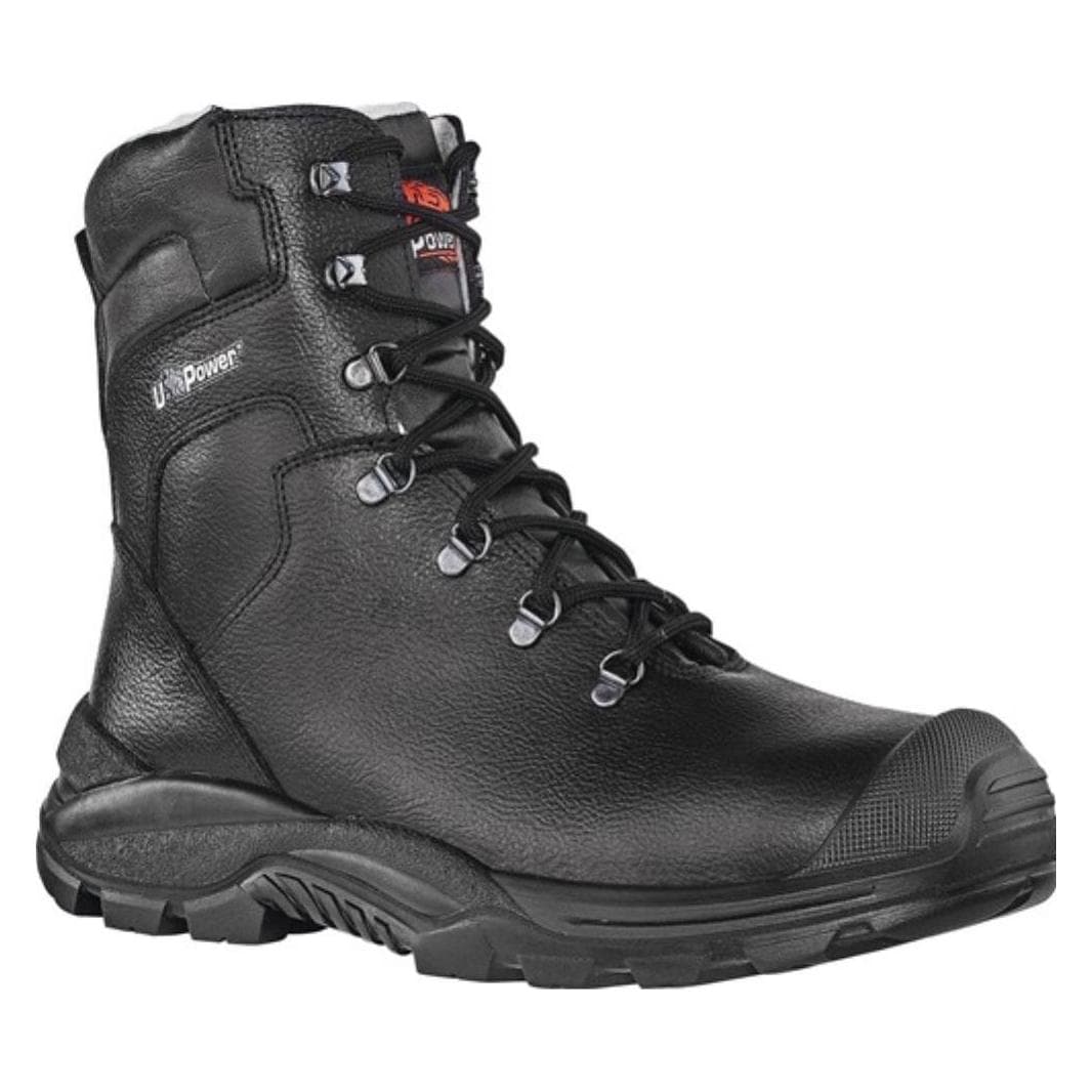 U-Power, Werkschoenen, Winterveiligheidslaarzen KLEVER UK maat 44 zwart S3 CI SRC leer (S3, 44)