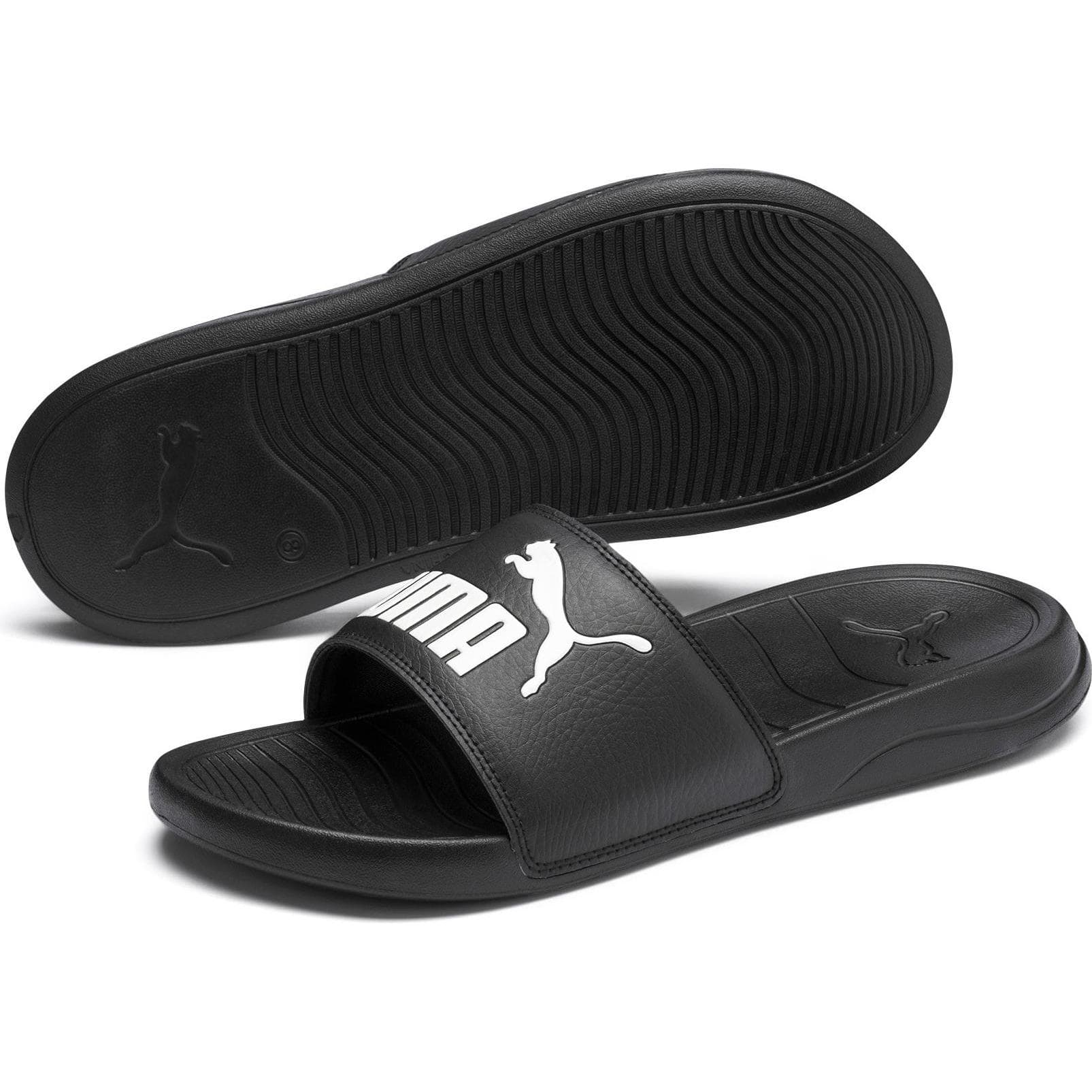 Puma, Unisex, Sandalen, Popcat 20, Zwart, (42)