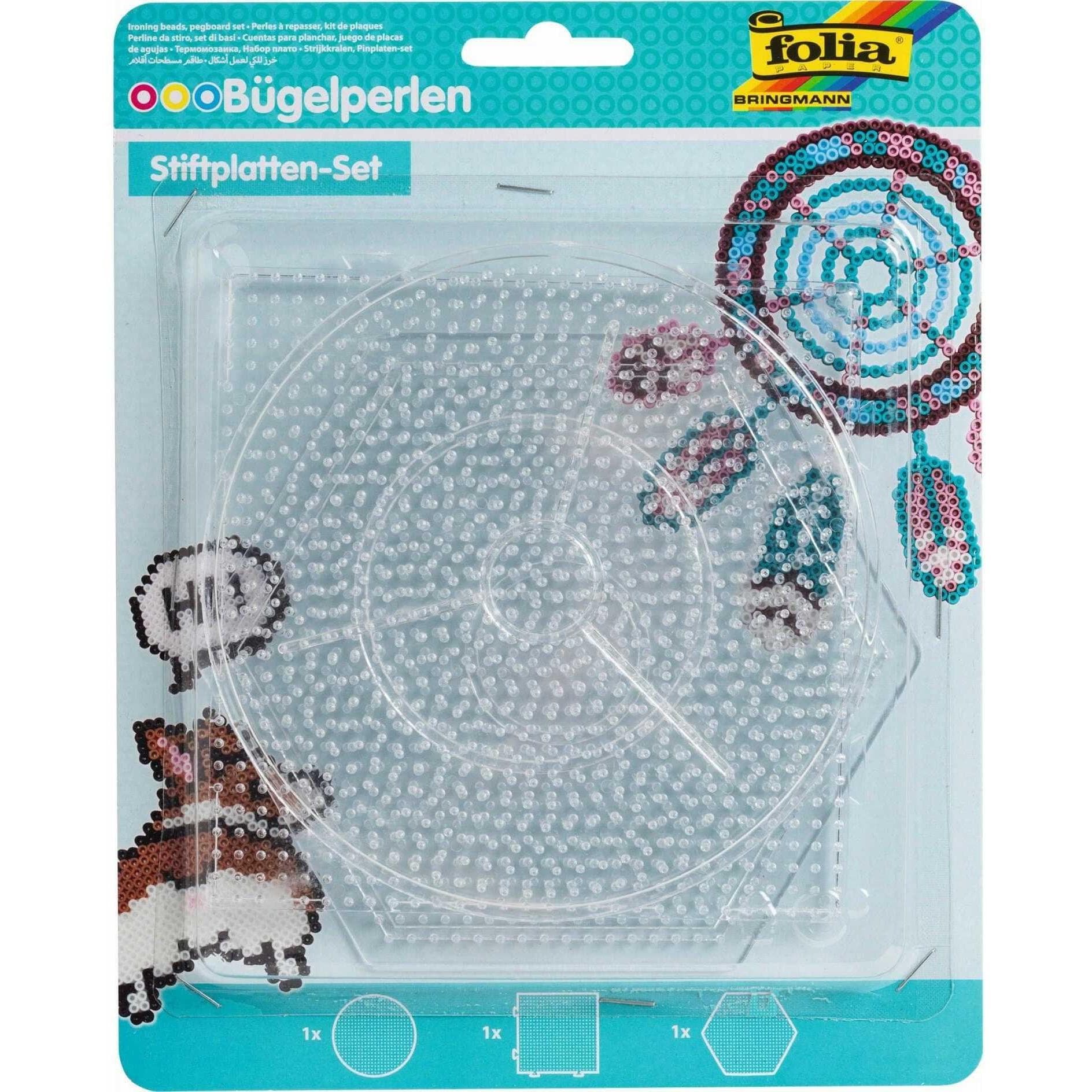 Folia Strijkkralen Pin Plate Set