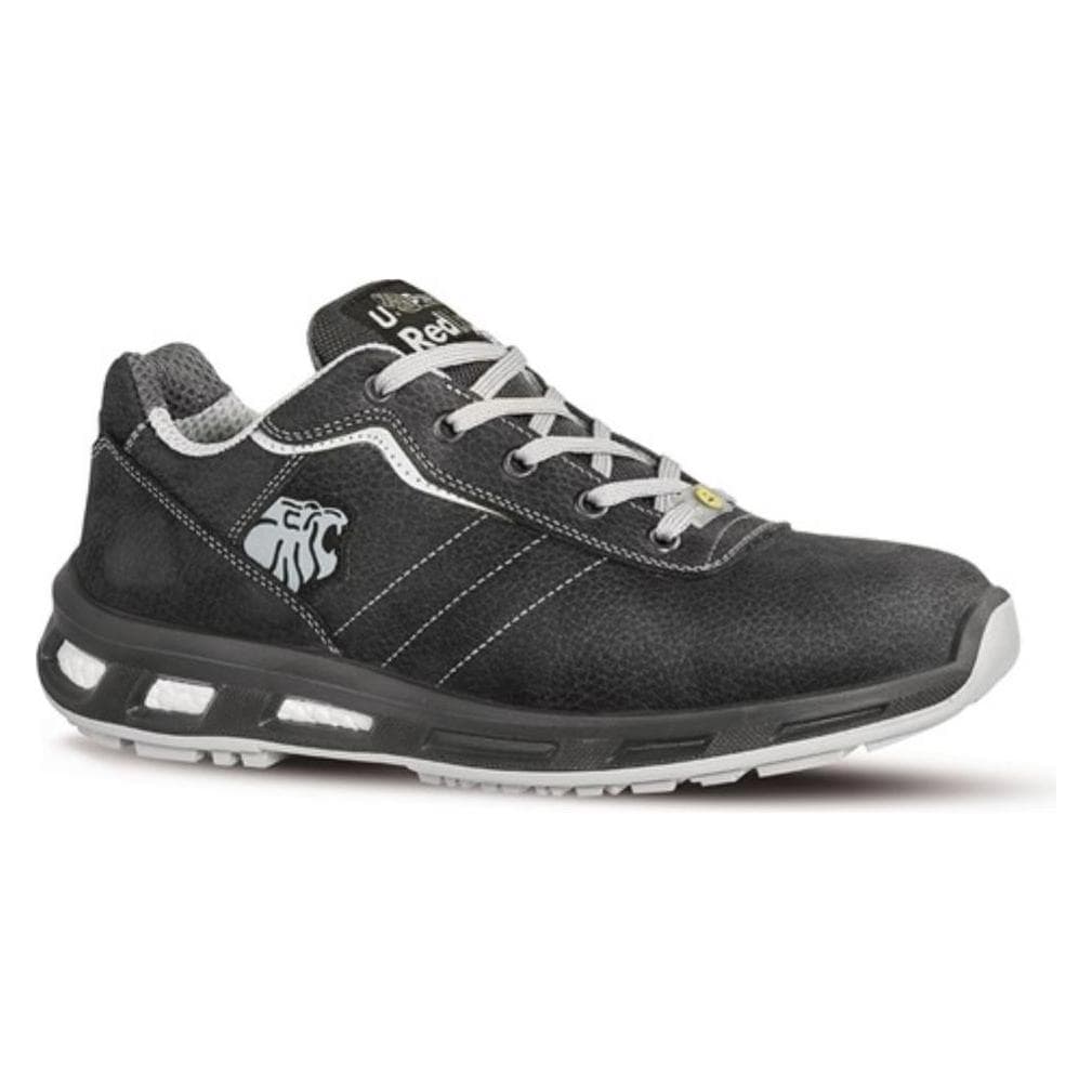 U-Power, Werkschoenen, Veiligheidsschoen Club Maat 41 zwart S3 SRC ESD EN ISO 20345 Nubuck leer (S3, 41)