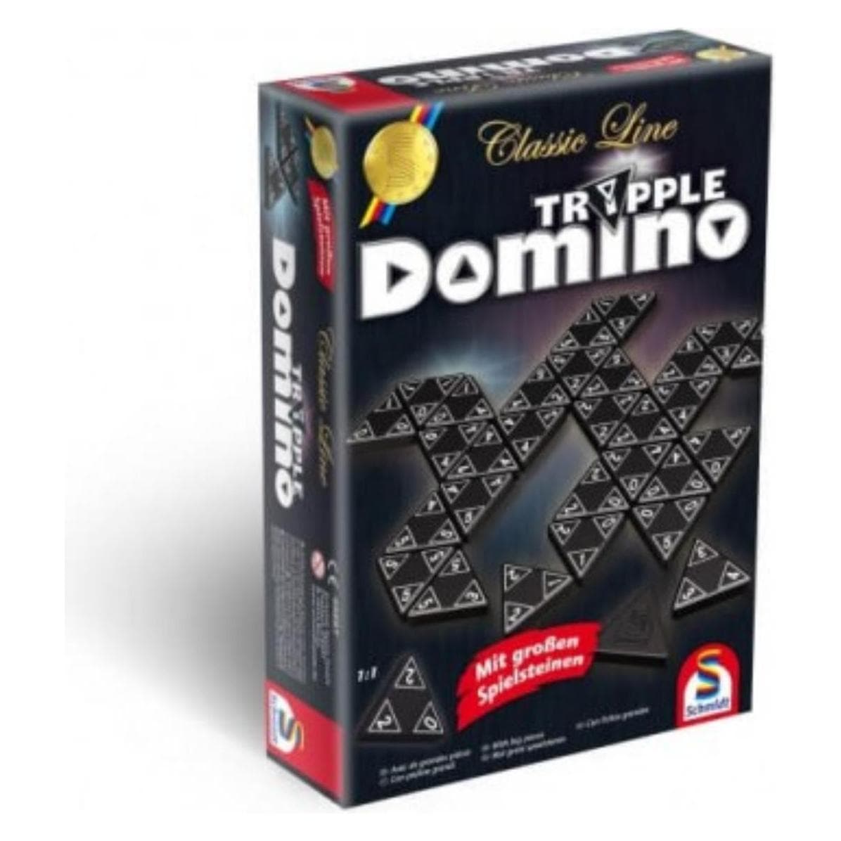 Schmidt Spiele Klassieke lijn: Triple Domino (Duits, 1 - 4 Spelers)