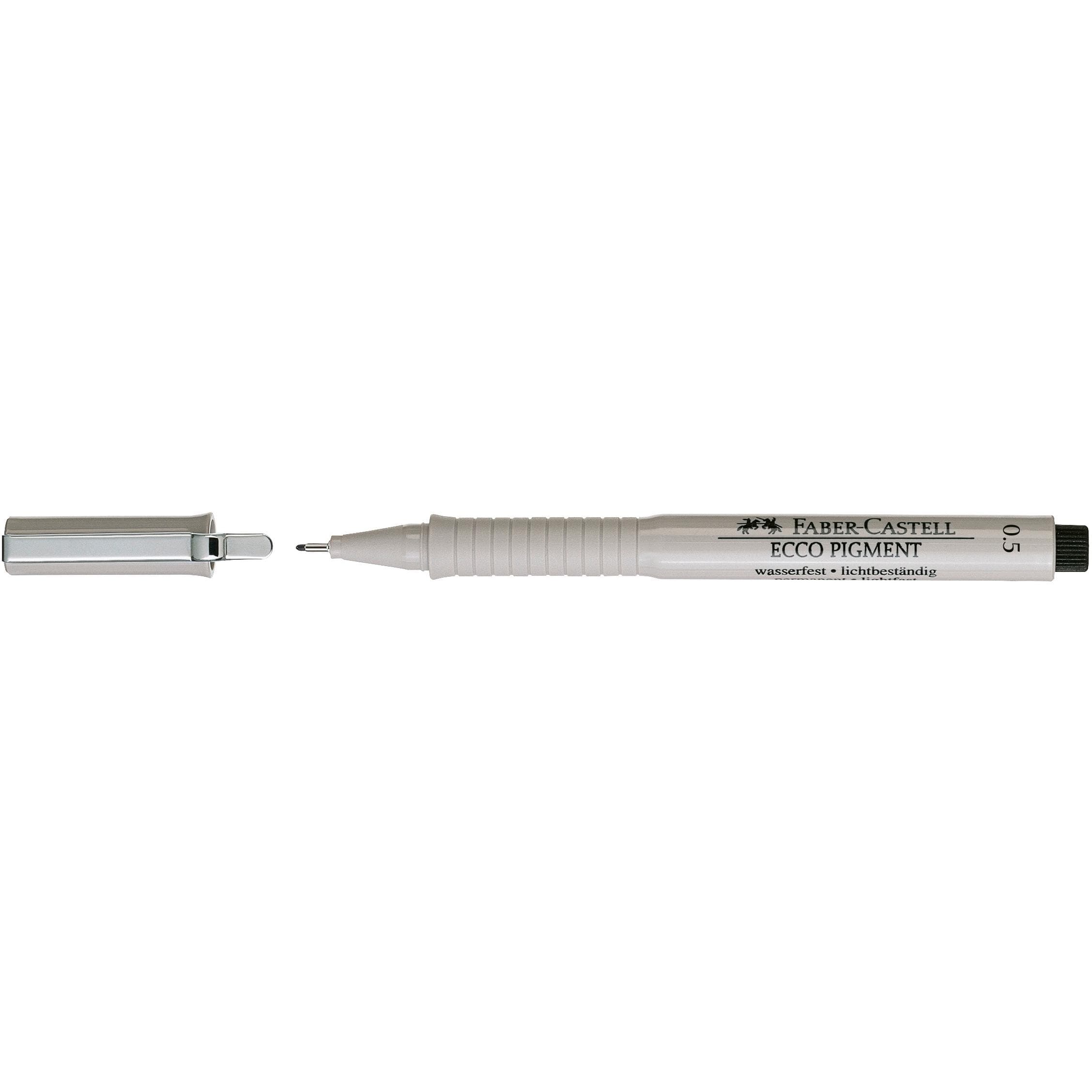 Faber-Castell, Schrijfpennen, Ecco pigmentinkt 0,7 bw (1x)