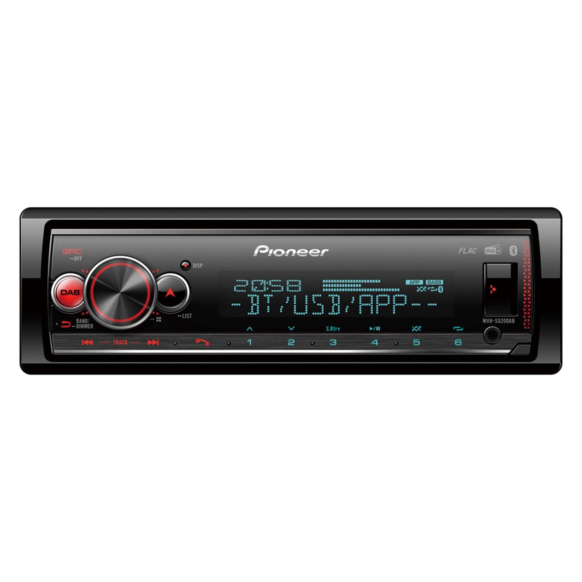 Pioneer, Autoradio, MVH-S520DAB (Android auto)