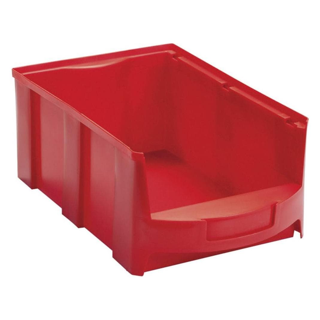 Viso, Opslagcontainer, STAR4LR Opbergbak STAR4LR (L x B x H) 419 x 260 x 165 mm Rood 1 stuk - Kleur:
