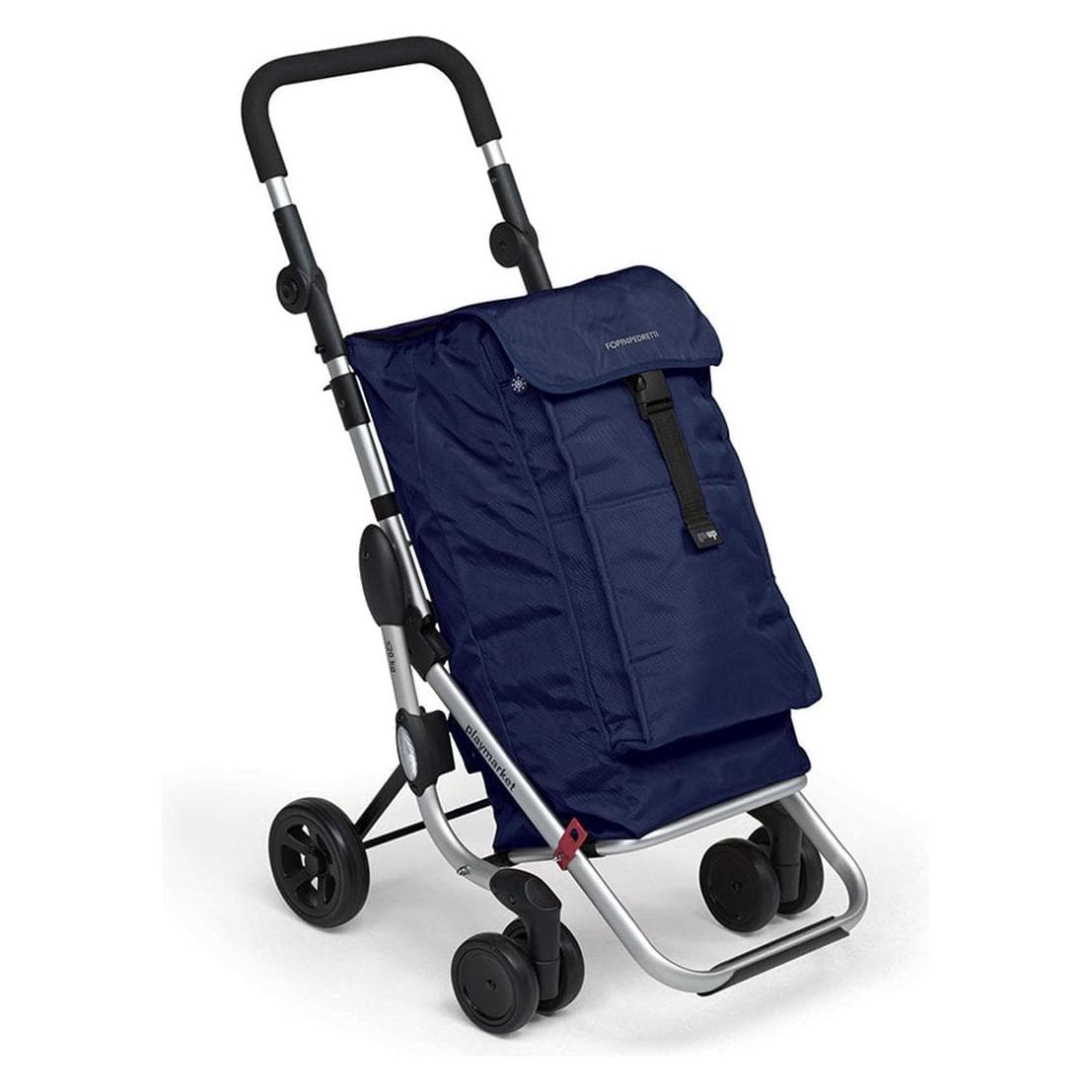 Foppapedretti, Hulp bij het winkelen, Go Up Shopping Scooter, Blauw, Blauw