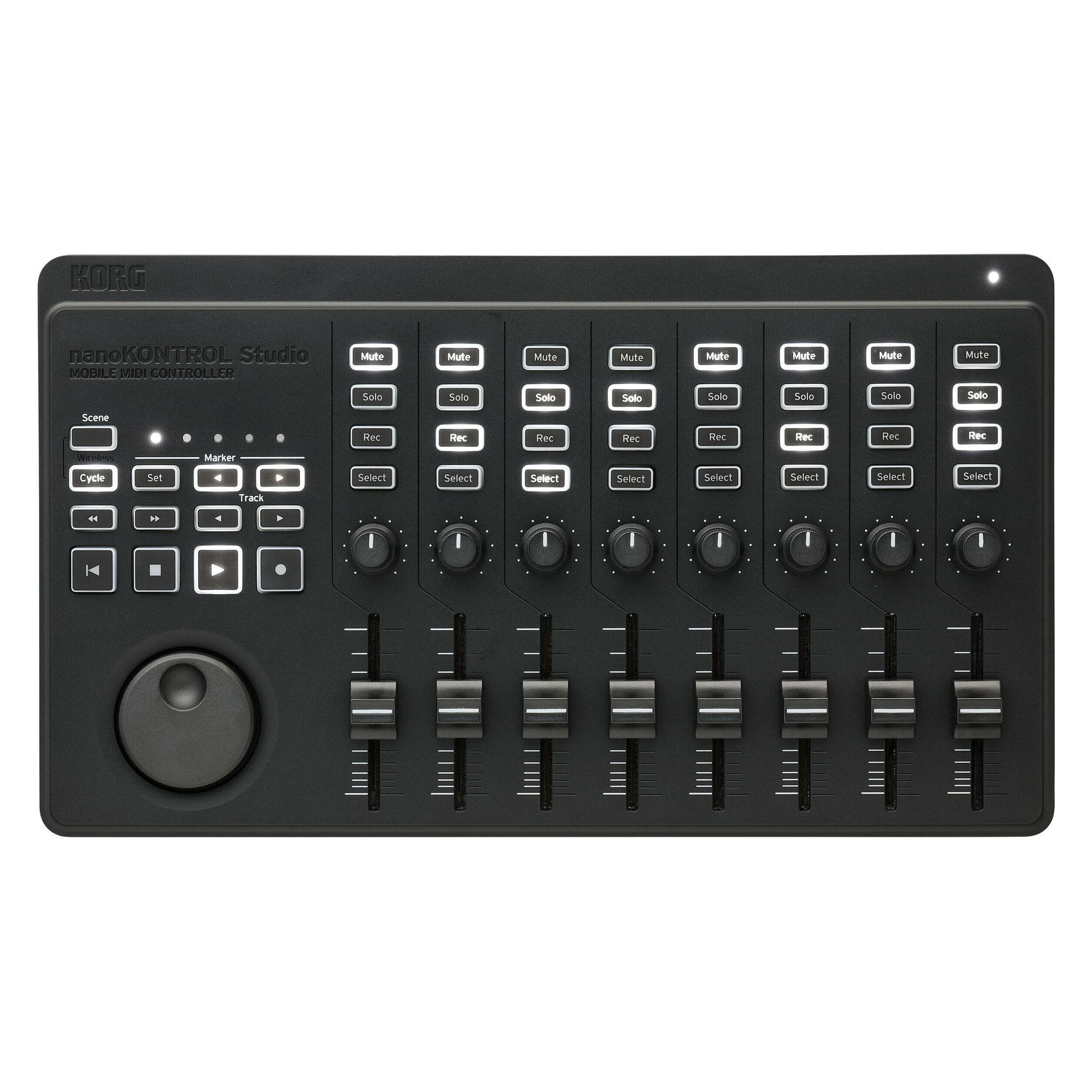 Korg nanoKONTROL Studio (Controller), MIDI-controller, Zwart