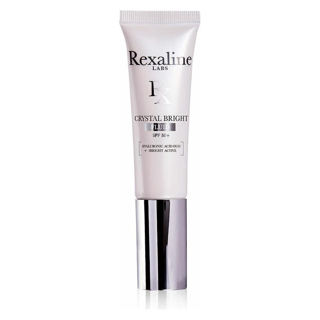 Rexaline, Zonnecrème, Verhelderende huidvloeistof SPF 50+ Crystal Bright (Vloeibaar) 30 ml (SPF 50+, 30 ml)