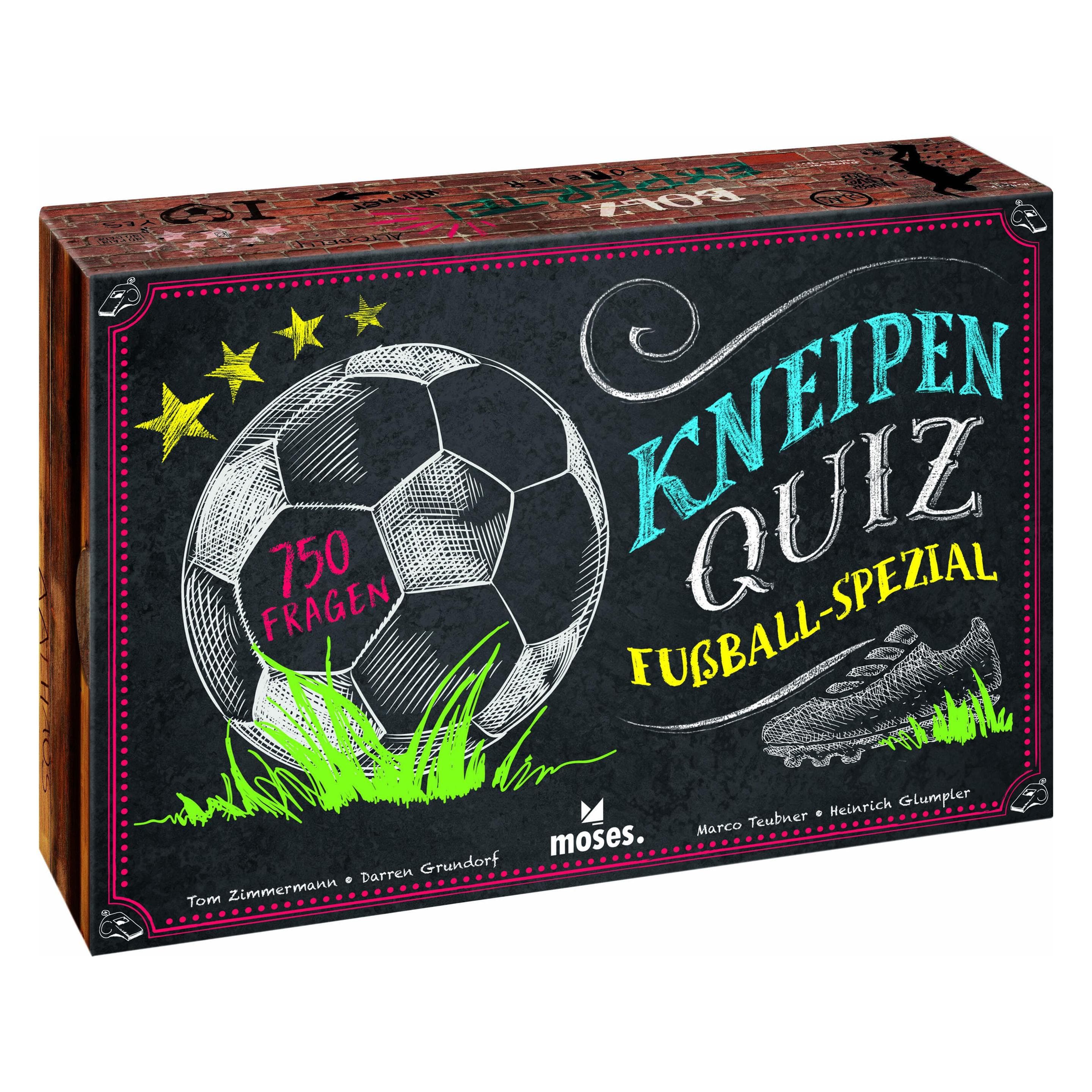 Moses Pub Quiz Voetbal Speciaal (Duits, 3 - 6 Spelers)