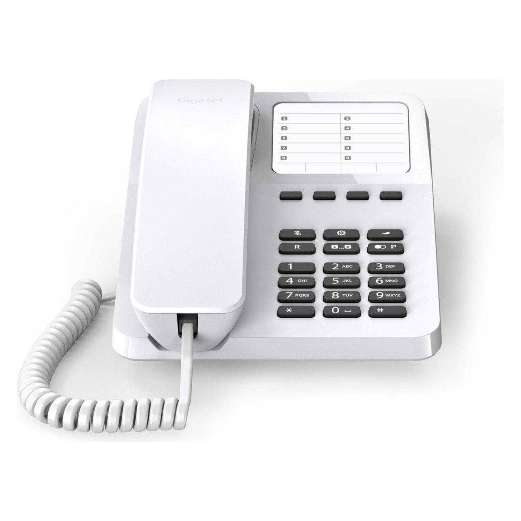 Gigaset Desk 400, Telefoon, Wit