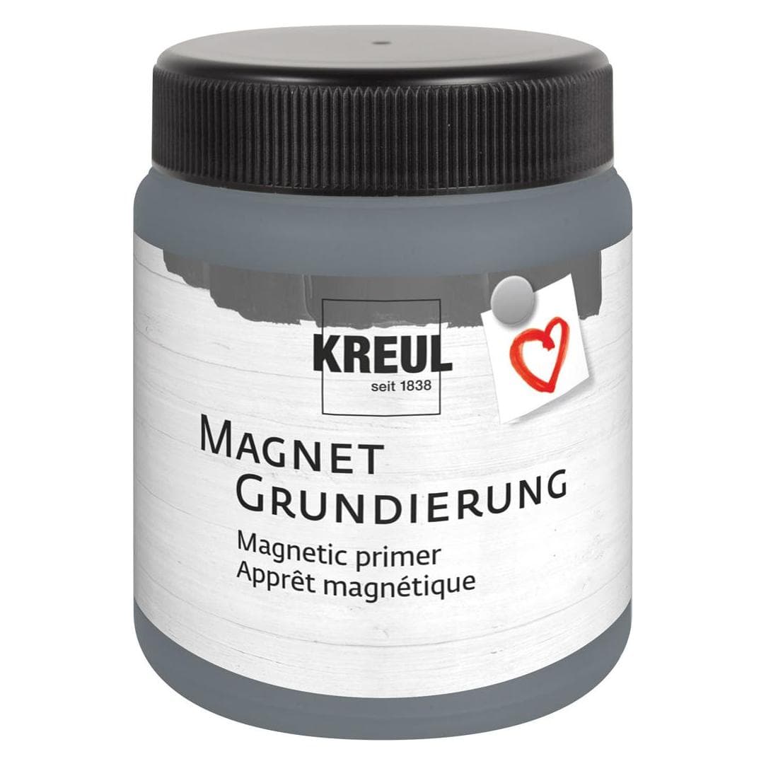 Kreul, Kleuren + verf voor doe-het-zelvers, Magnetische primer, zwart, 250 ml (250 ml)
