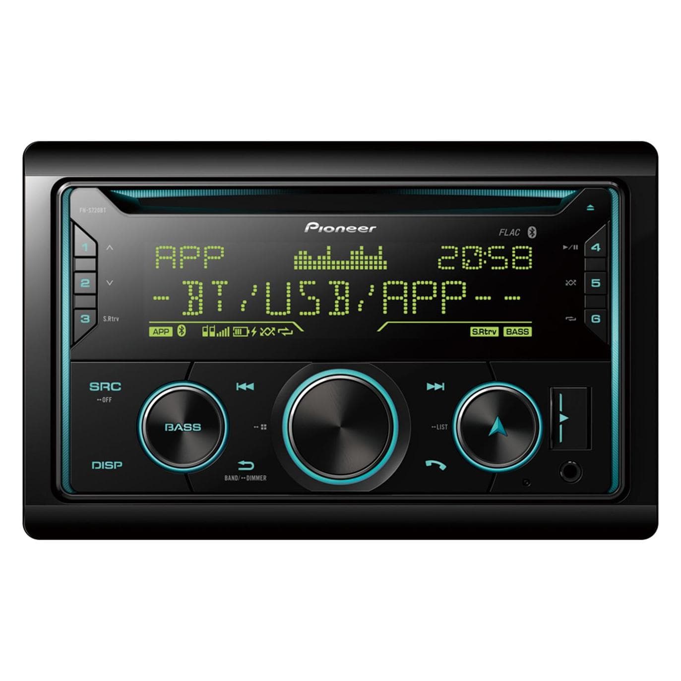 Pioneer, Autoradio, FH-S720BT (Android auto, Apple Carplay)