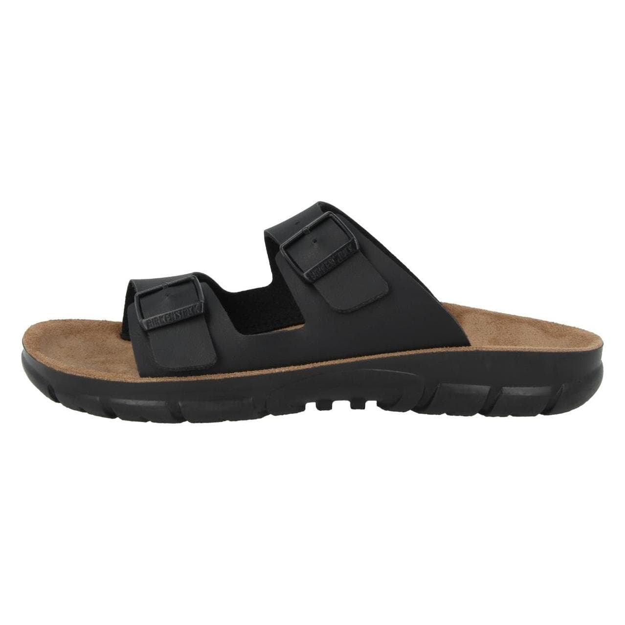 Birkenstock, Mannen, Sandalen, Bilbao Birko-Flor Zachtbed Normaal, Zwart, (45)