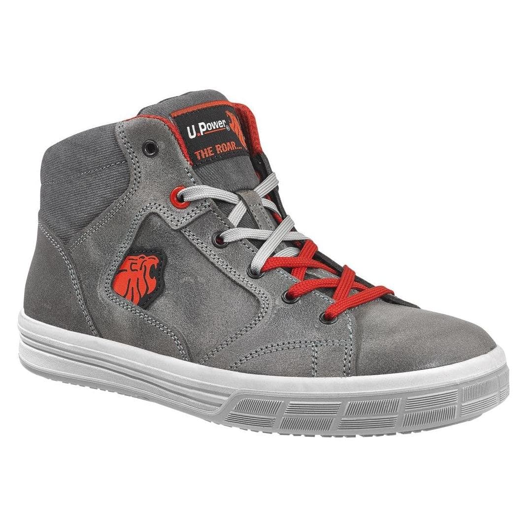 U-Power, Werkschoenen, Veiligheidsschoen Predator maat 40 grijs S3 SRC EN ISO 20345 leer (S3, 40)