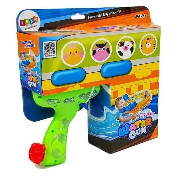 Lean Toys Opblaasbaar waterpistool
