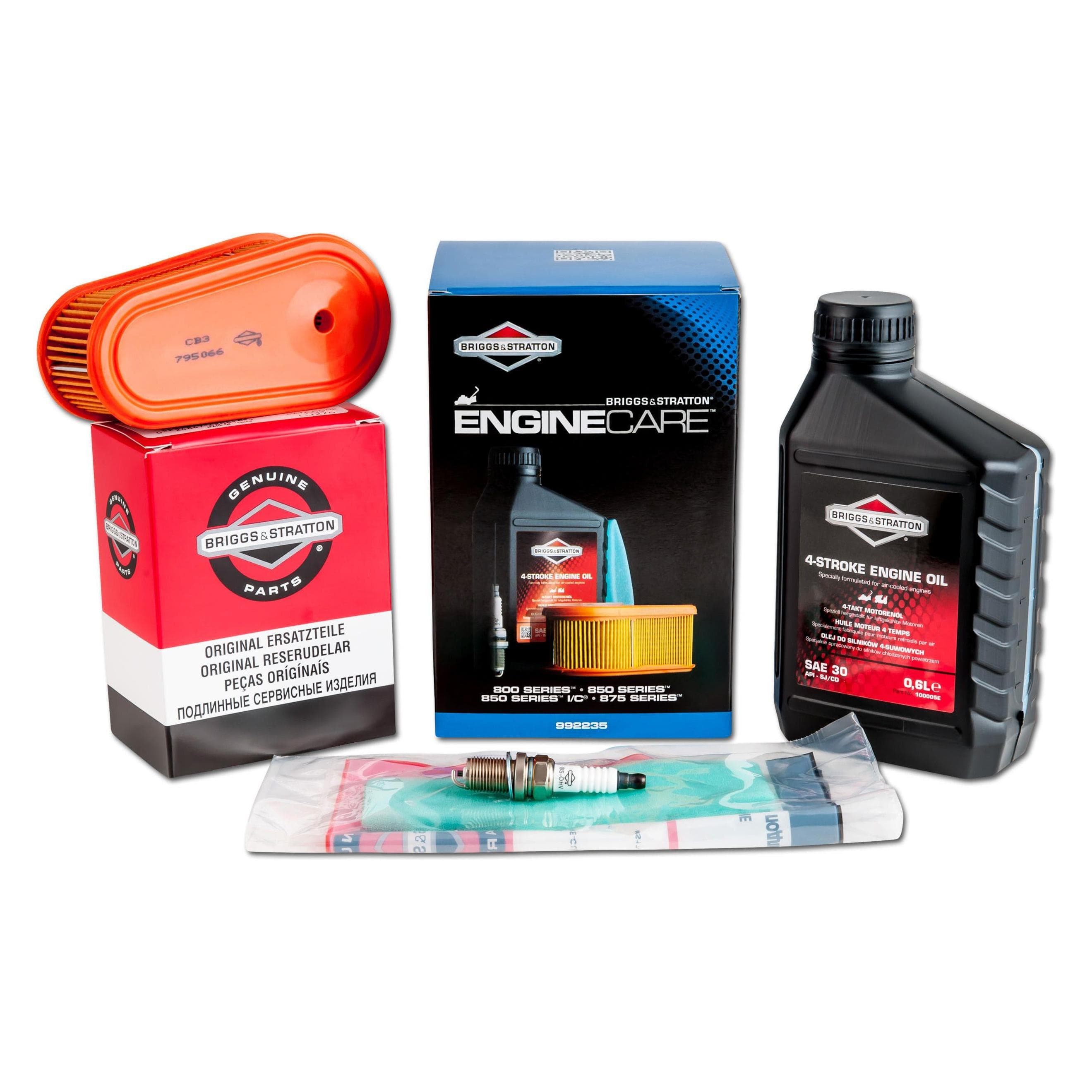 Briggs & Stratton, Accessoires tuinmachines, Motoronderhoud (Grasmaaier)