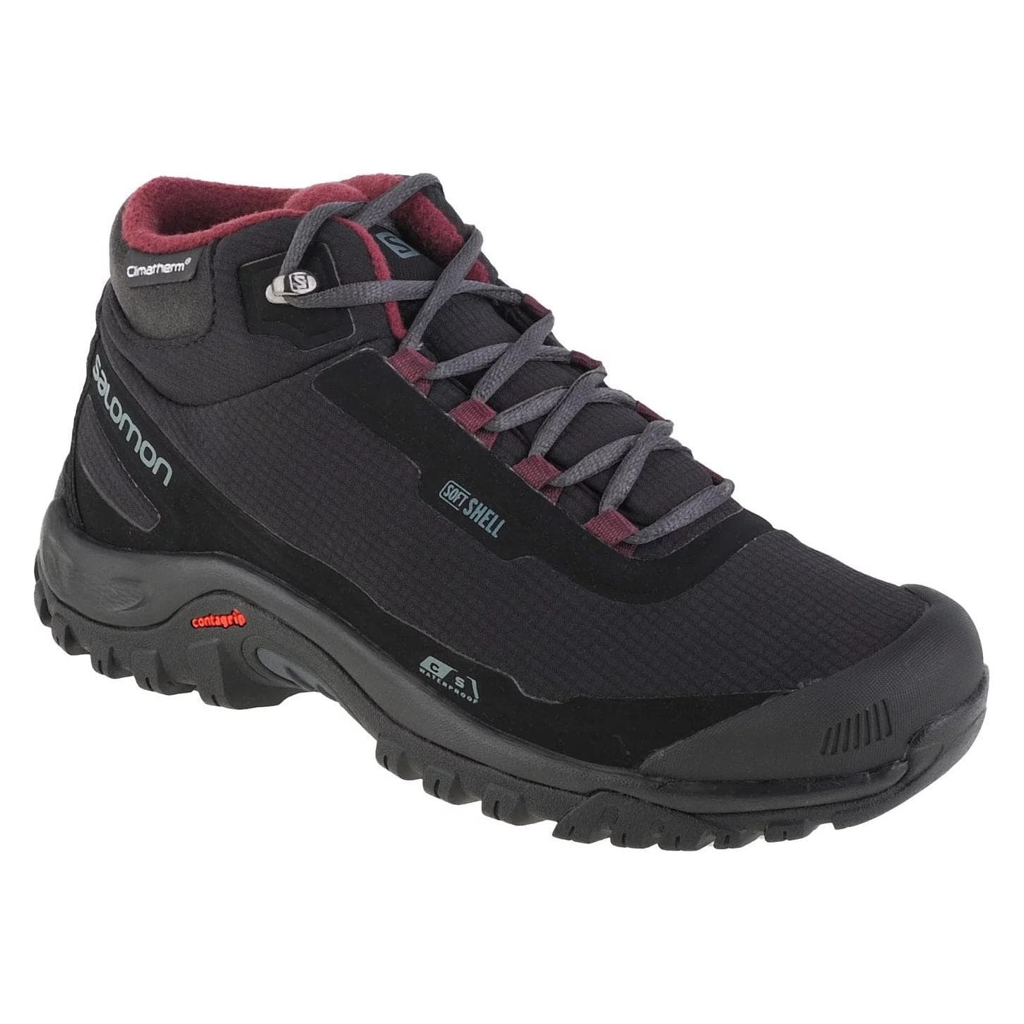 Salomon, Vrouwen, Wandelschoenen, Shelter CS WP - 55319 (38), Zwart