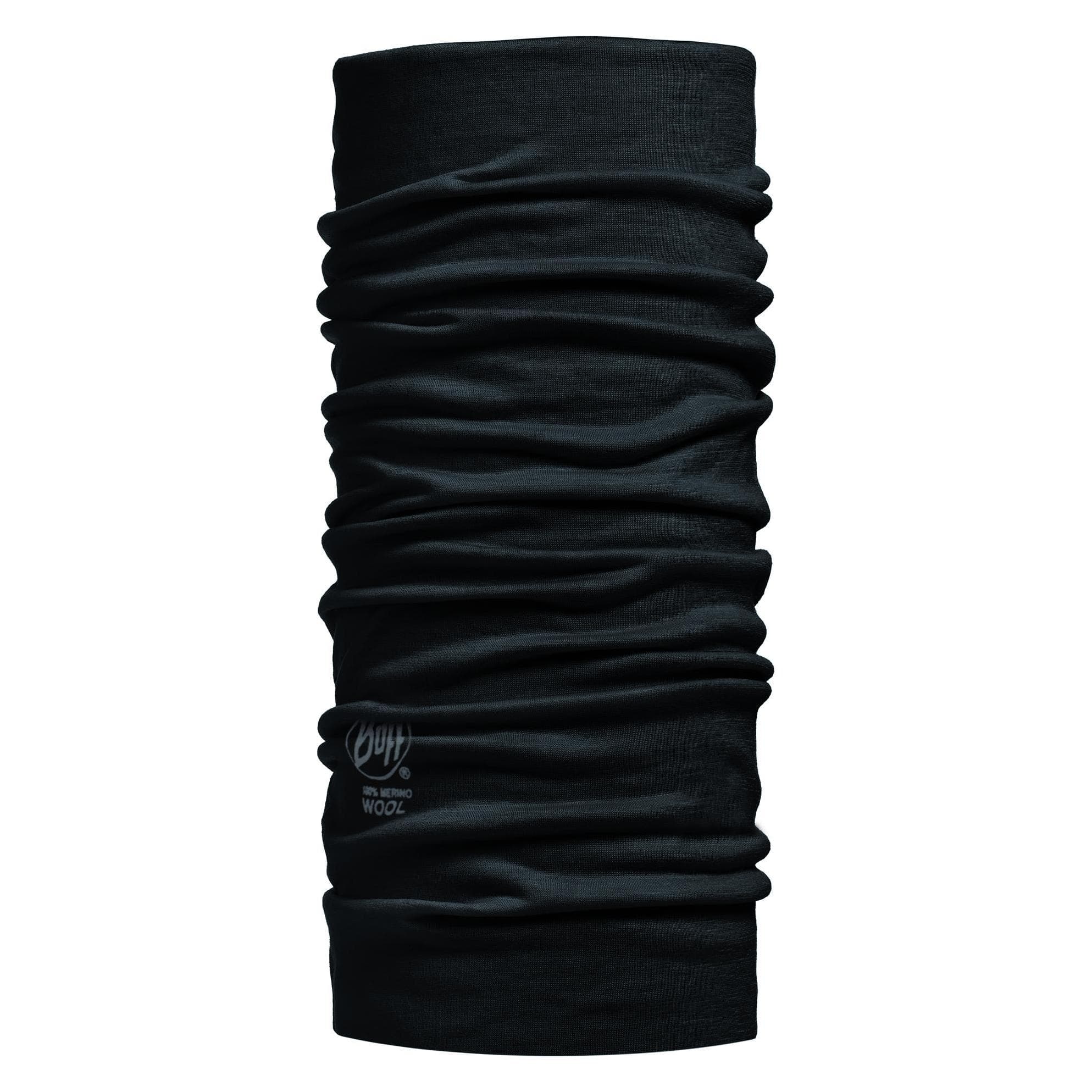Buff, Unisex, Sjaal, Merino, Zwart