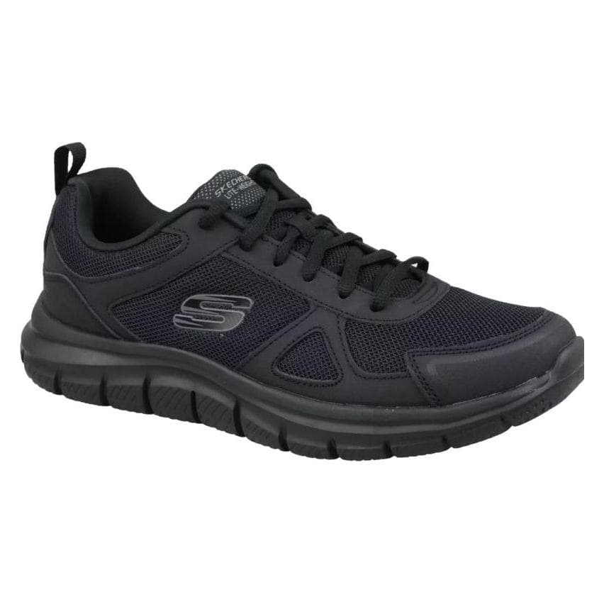 Skechers, Mannen, Sneakers, Veterschoenen, Zwart, (47)