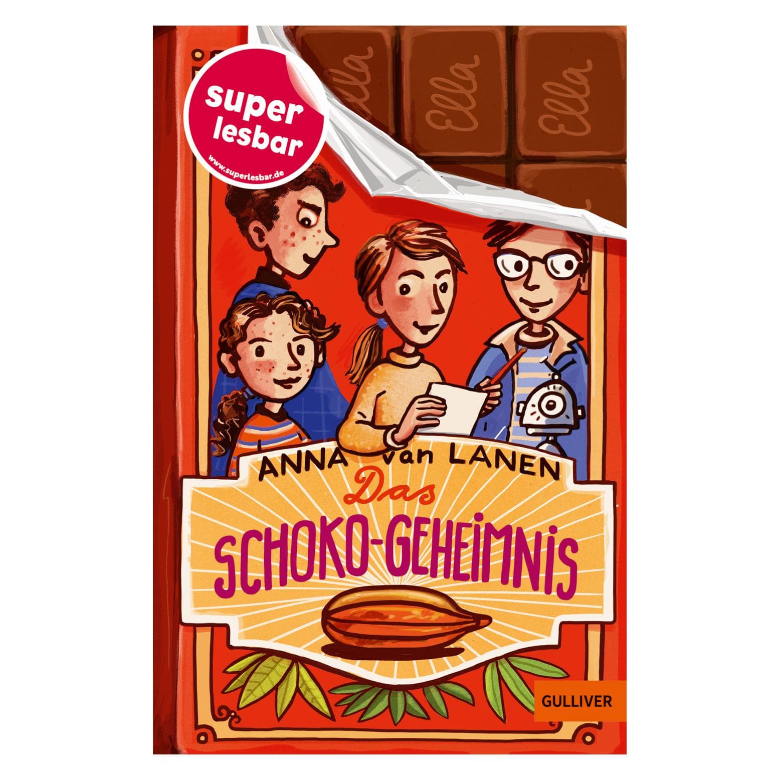 Das Schoko-Geheimnis, Kinderboeken van Anna van Lanen, Regina Kehn