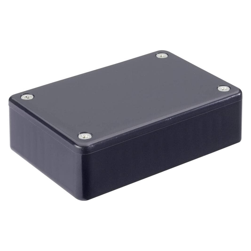 Hammond 1591MBK Contenitore Euro 85 x 56 25 ABS Nero 1 pz. (Huisvesting), Elektronica benodigdheden + Behuizing, Zwart