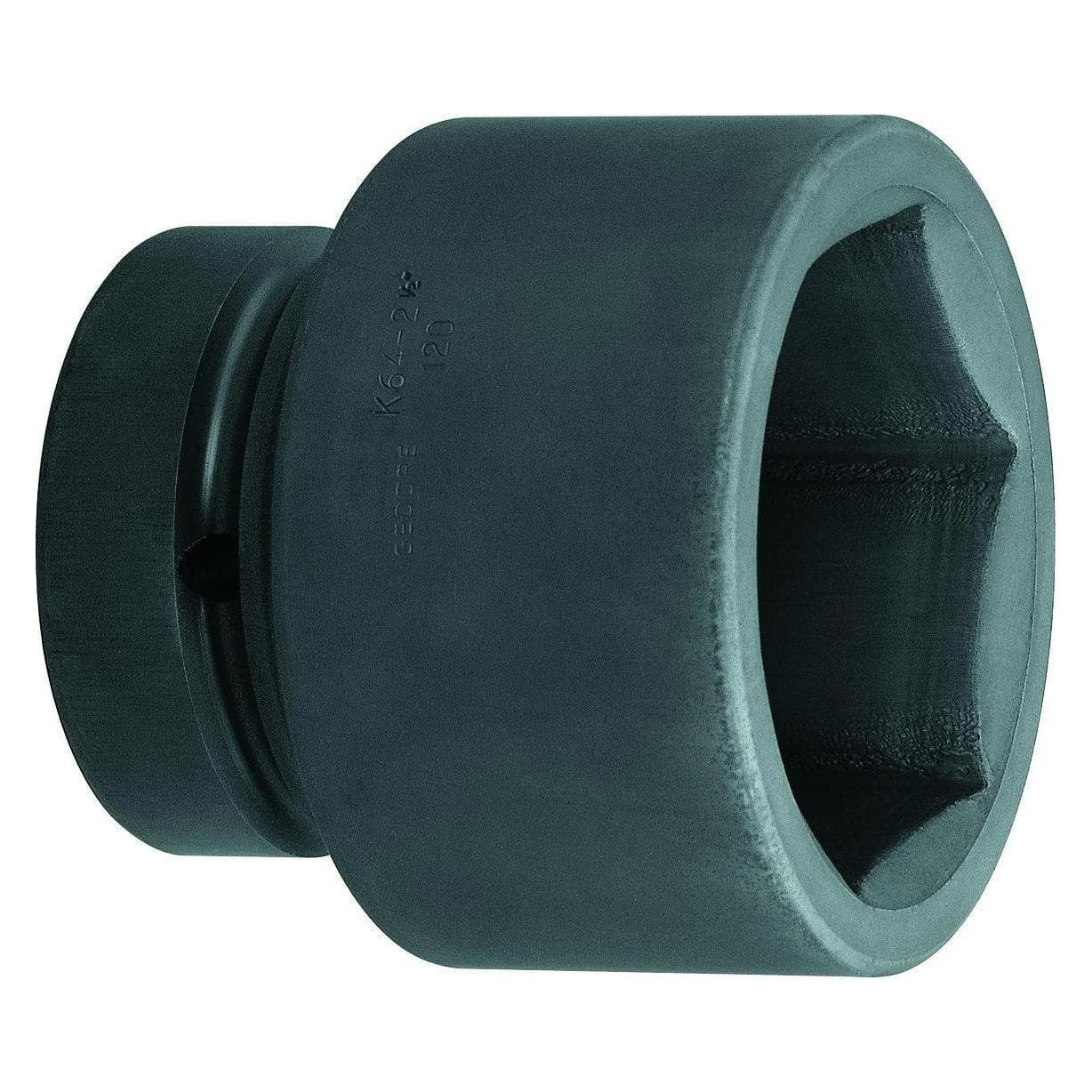 Gedore, Dopsleutel + dopmoer, 64 80 schroevendraaierbit 2.1/2 zeskant. (80 mm)