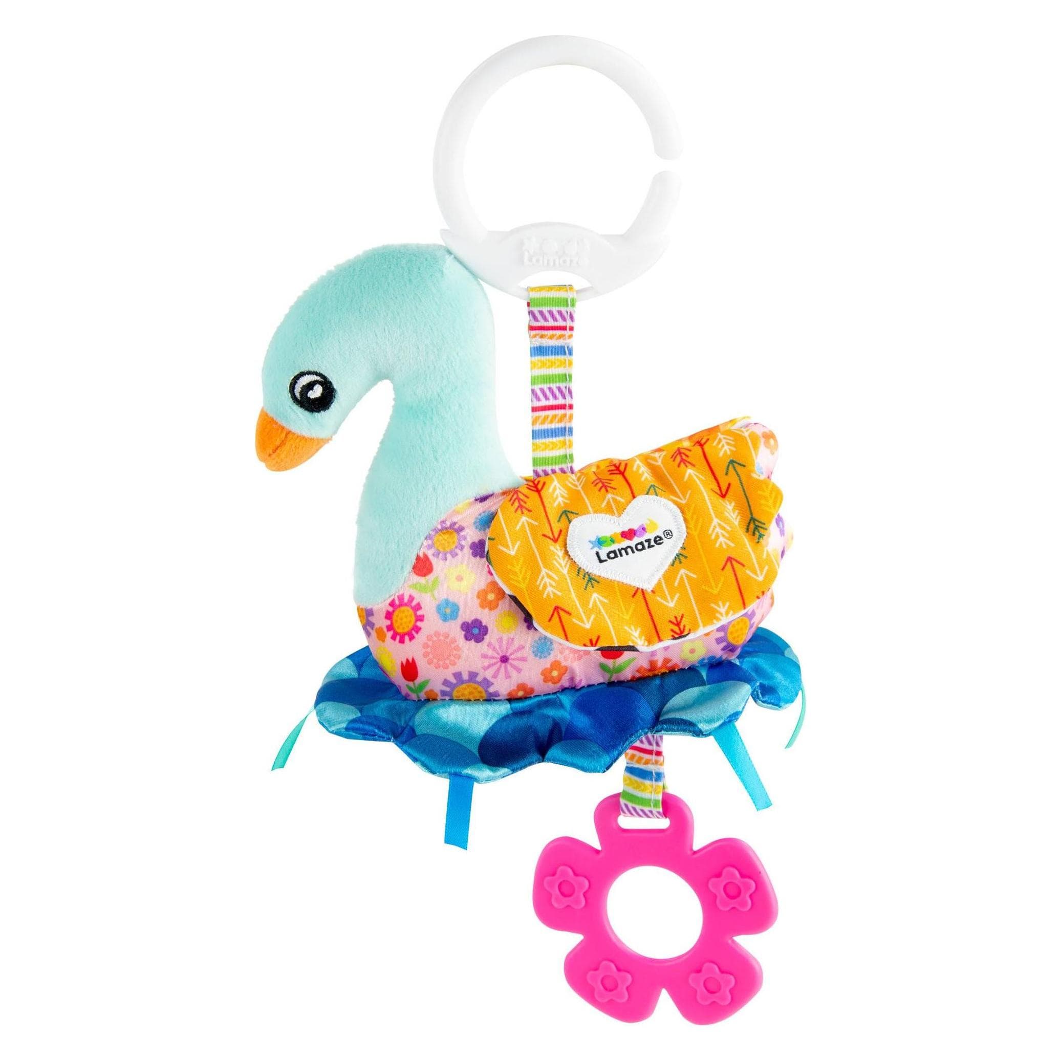 Tomy, Grijpend speelgoed, Mini Clip & Go Sunny de Zwaan