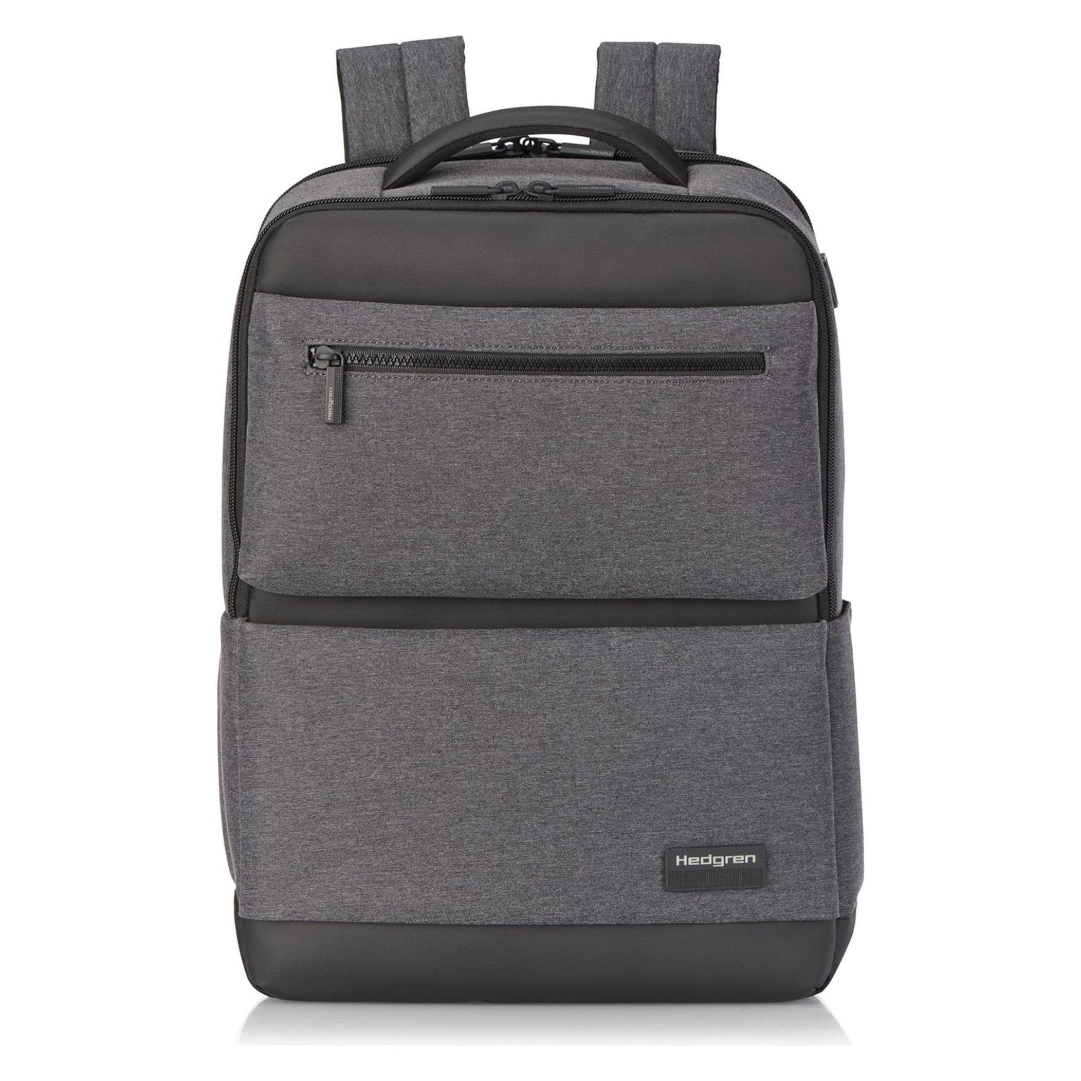 Hedgren Script Rugzak 2 cmpt 15.6" RFID - grijs (15.60"), Laptoptas, Grijs