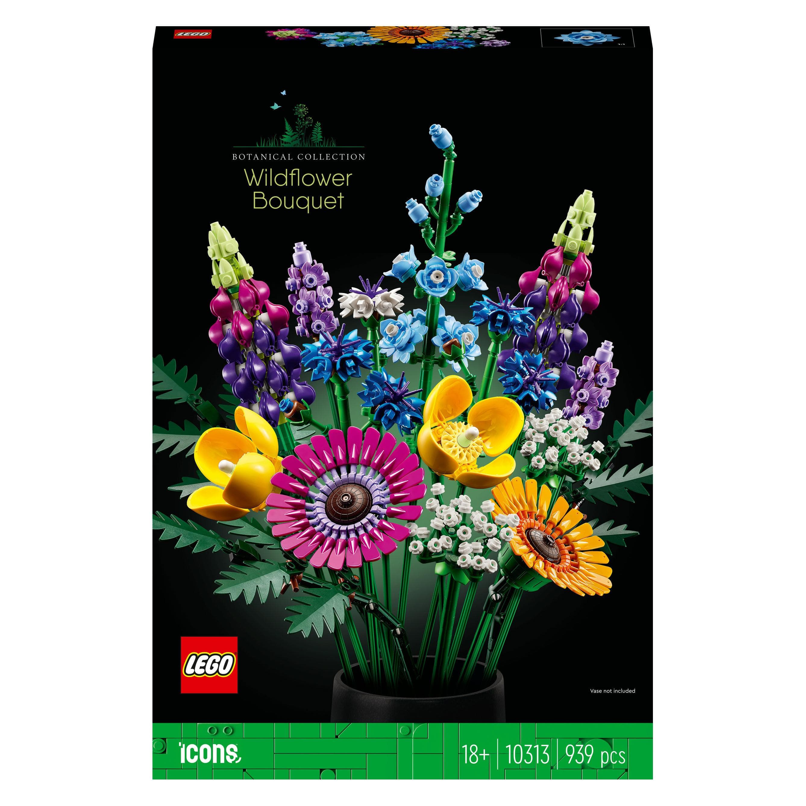 LEGO Wilde bloemen boeket (10313, LEGO Botanicals, LEGO Icons)