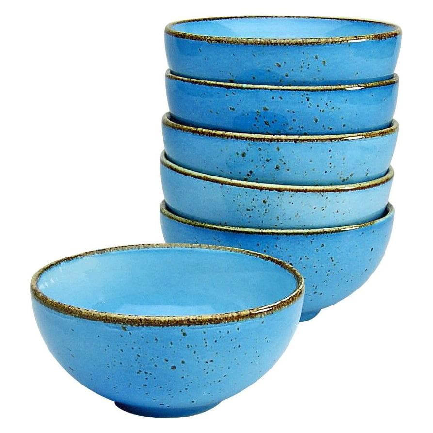 CreaTable Collectie Natuur, Kom + Kom, Blauw