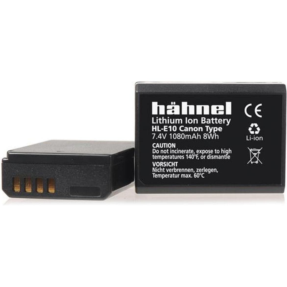 Hähnel Batterij van de camera (Batterij van de camera), Stroomvoorziening voor de camera, Zwart