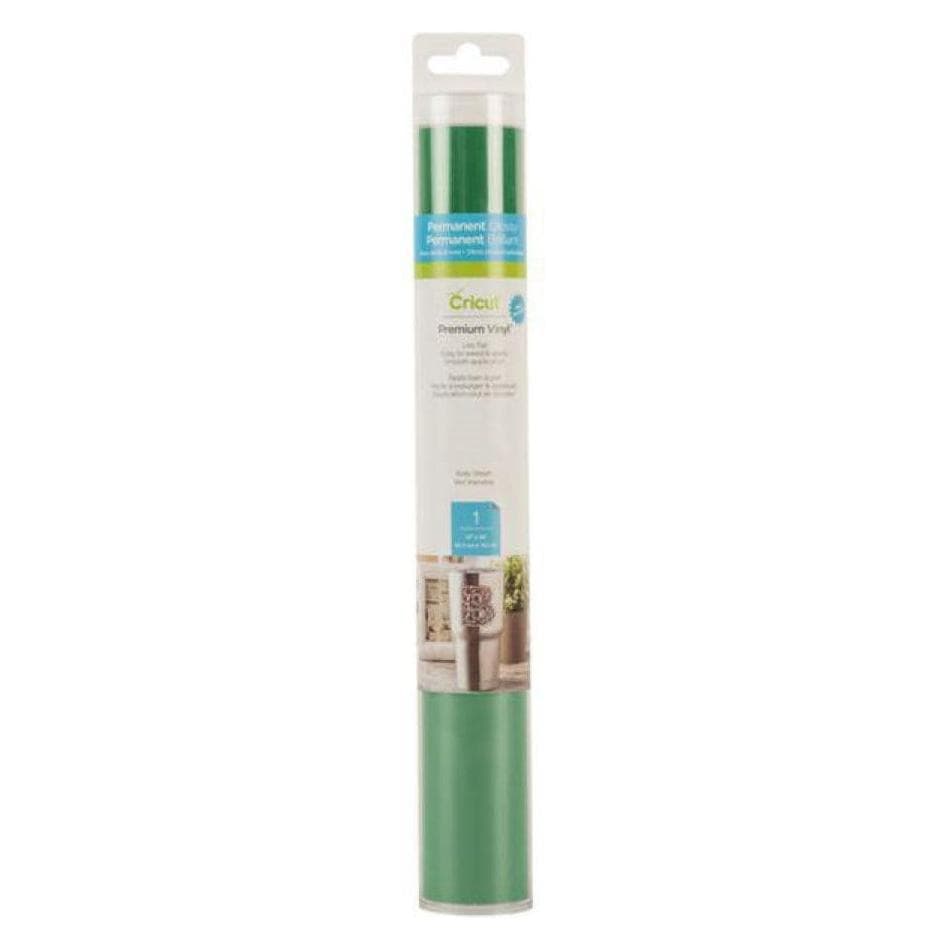 Cricut, Accessoires voor snijplotters, Vinylfolie Premium Permanent 30,5 x 122 cm Groen