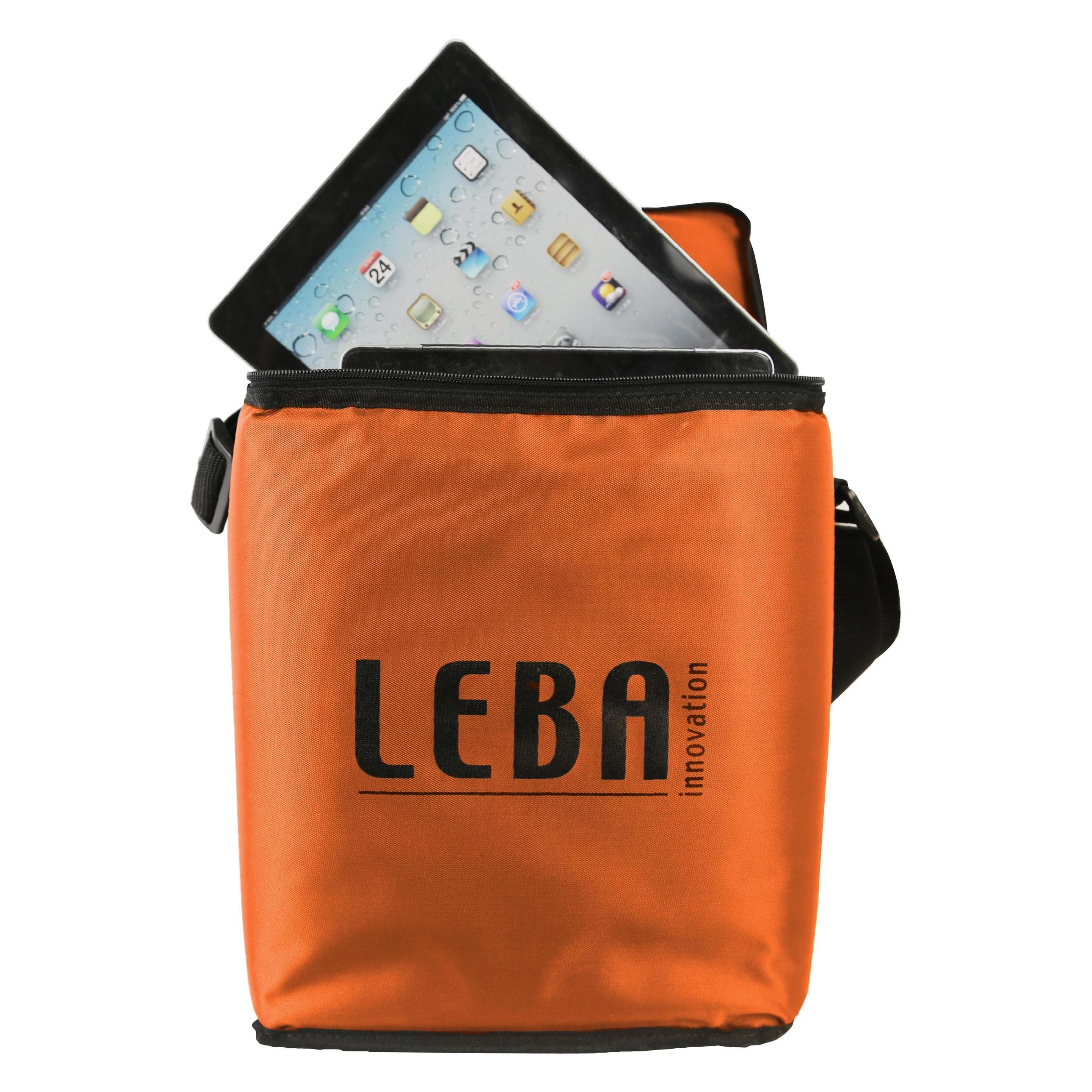 Leba NoteBag Oranje, voor 5 tabbladen (Camera schoudertas), Cameratas, Oranje