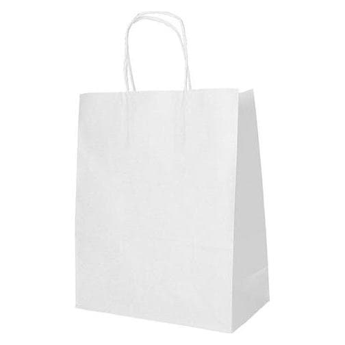Papstar, Cadeauverpakking, Papieren draagtas, 440 x 320 x 170 mm, witá (25x)