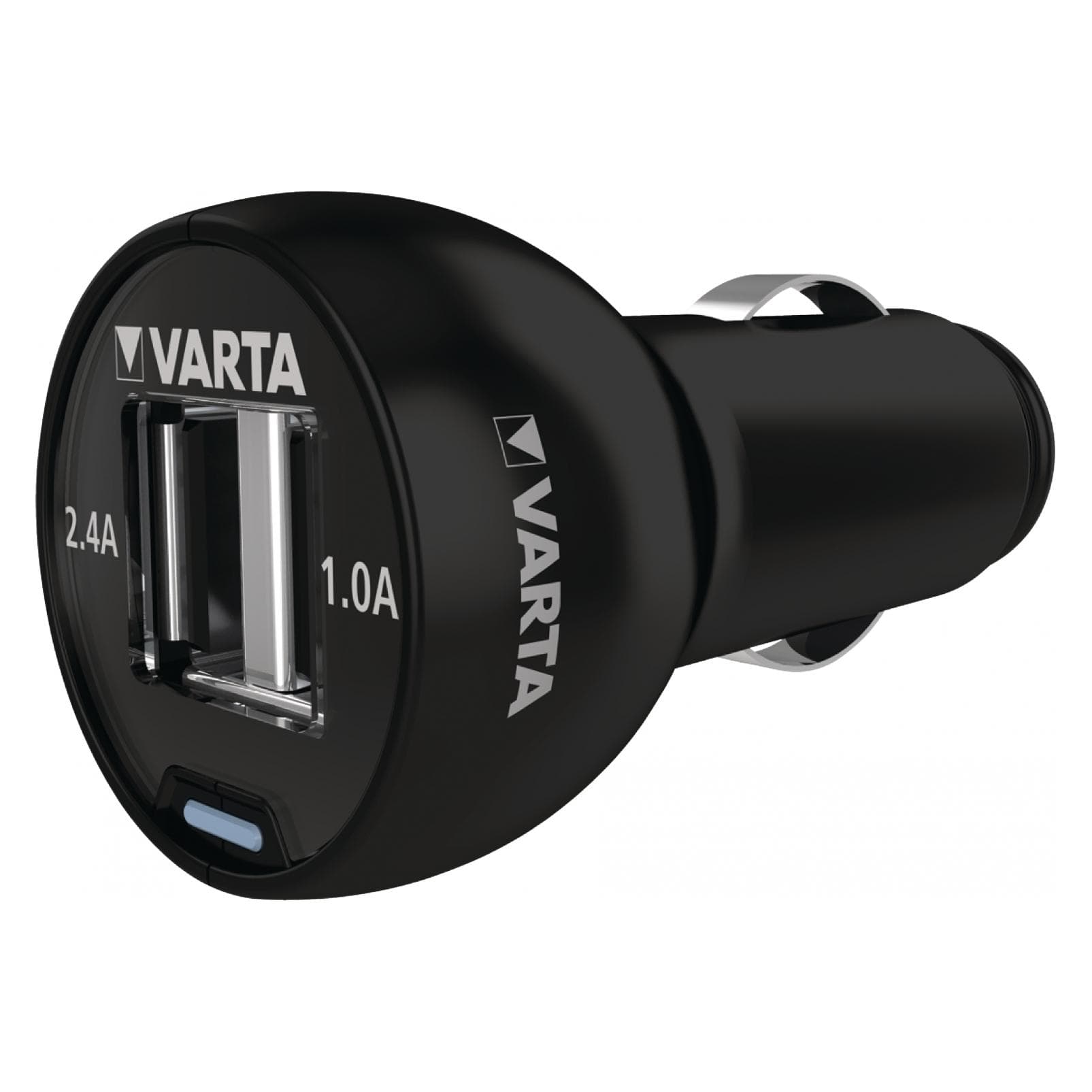 Varta USB Autolader, Auto-adapter, Zwart